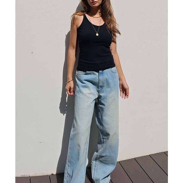 ユーネックリブタンクトップesutoreja カットソー スタイルアップ | BUYSENSE | 詳細画像6 