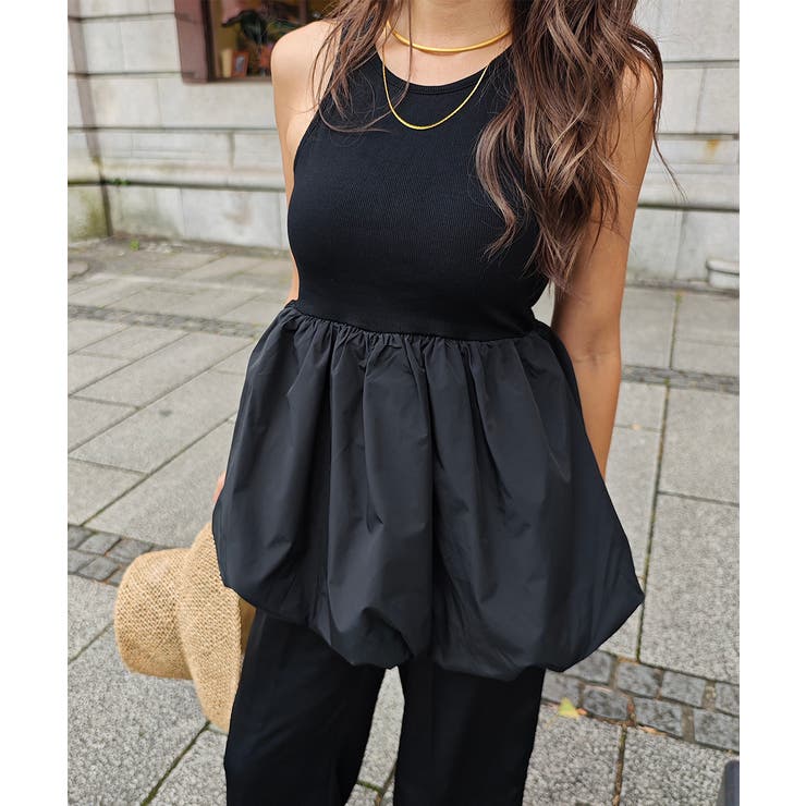 バルーンタンクトップesutoreja カットソー スタイルアップ | BUYSENSE | 詳細画像9 