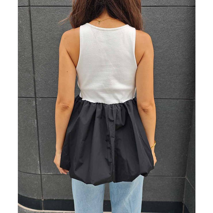 バルーンタンクトップesutoreja カットソー スタイルアップ | BUYSENSE | 詳細画像14 