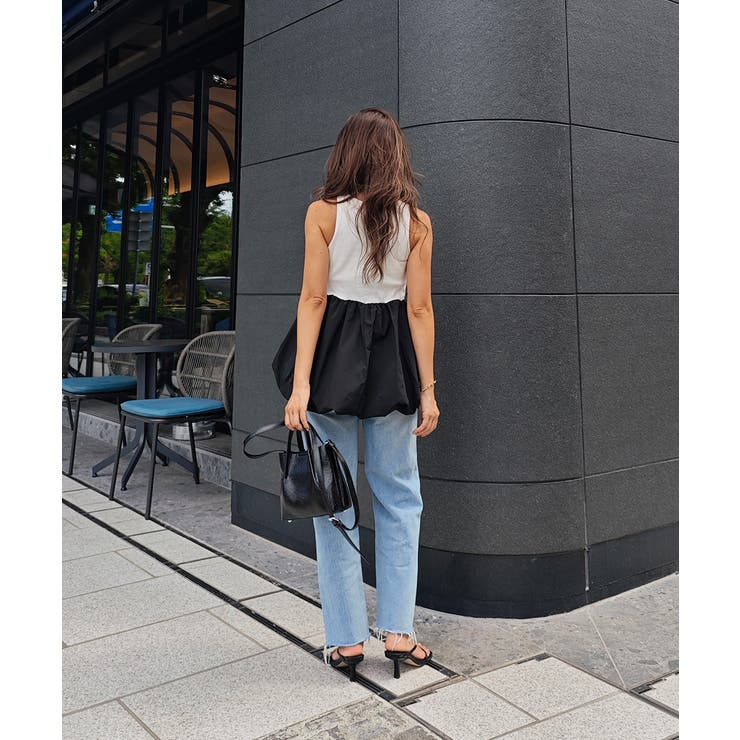 バルーンタンクトップesutoreja カットソー スタイルアップ | BUYSENSE | 詳細画像4 