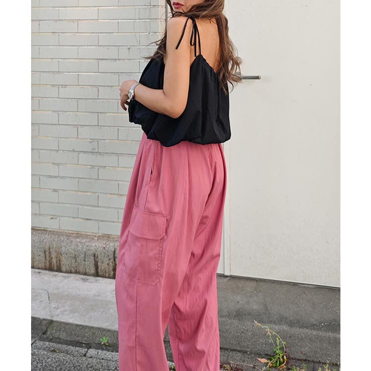 ショートバルーンキャミソールesutoreja カットソー スタイルアップ | BUYSENSE | 詳細画像12 