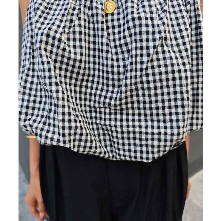 ショートバルーンキャミソールesutoreja カットソー スタイルアップ | BUYSENSE | 詳細画像16 