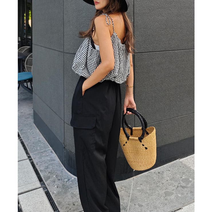 ショートバルーンキャミソールesutoreja カットソー スタイルアップ | BUYSENSE | 詳細画像4 