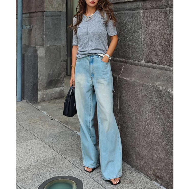 レイヤードシアートップスesutoreja カットソー スタイルアップ | BUYSENSE | 詳細画像13 