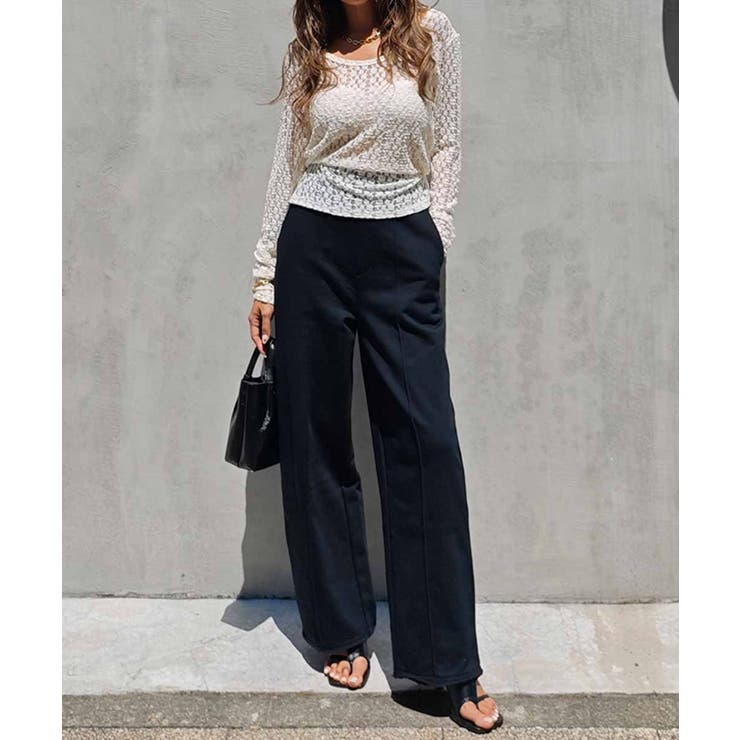 フラワーレースバックオープントップスesutoreja カットソー スタイルアッ… | BUYSENSE | 詳細画像7 