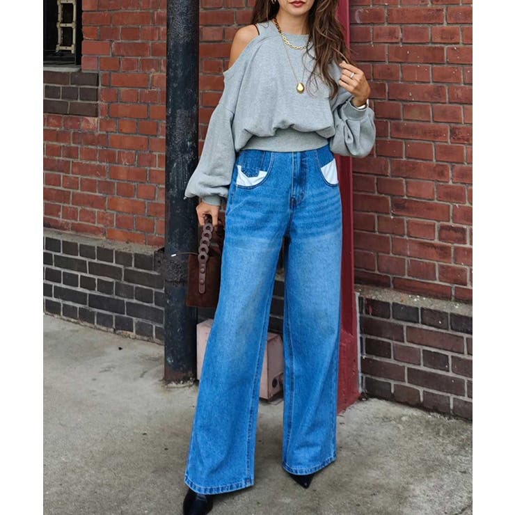 オープンショルダースウェットトップスesutoreja カットソー スタイルアッ… | BUYSENSE | 詳細画像10 