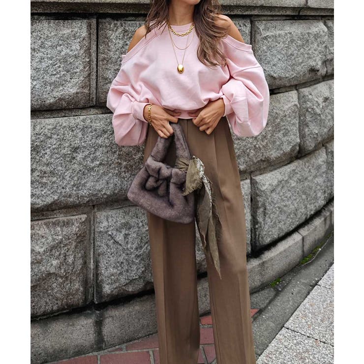 オープンショルダースウェットトップスesutoreja カットソー スタイルアッ… | BUYSENSE | 詳細画像11 