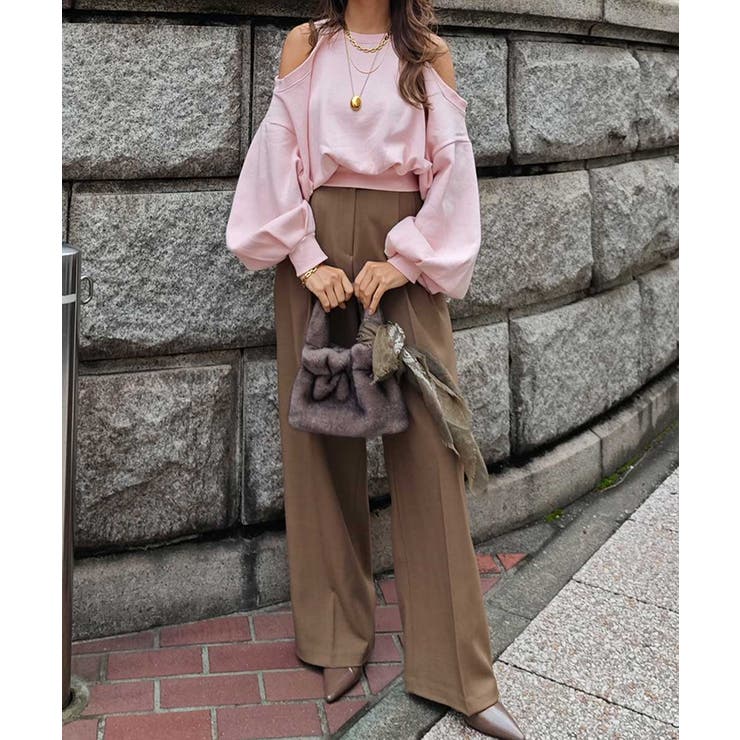 オープンショルダースウェットトップスesutoreja カットソー スタイルアッ… | BUYSENSE | 詳細画像12 