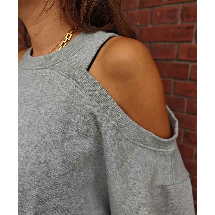 オープンショルダースウェットトップスesutoreja カットソー スタイルアッ… | BUYSENSE | 詳細画像15 