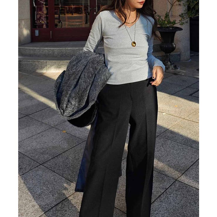 カシュクールトップスesutoreja カットソー スタイルアップ | BUYSENSE | 詳細画像9 