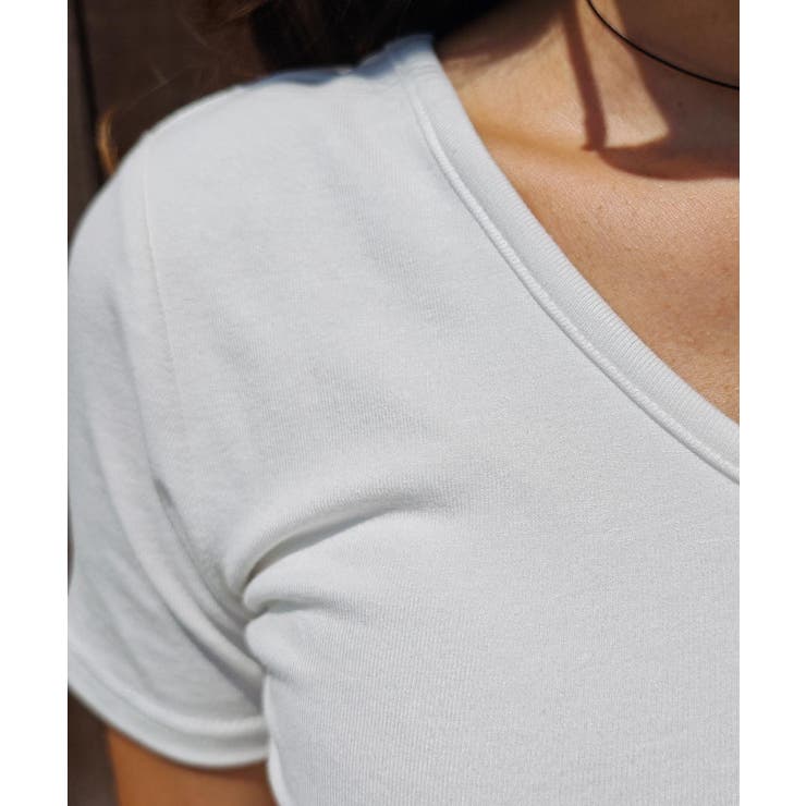 ラウンドネックミニTシャツesutoreja カットソー スタイルアップ | BUYSENSE | 詳細画像13 