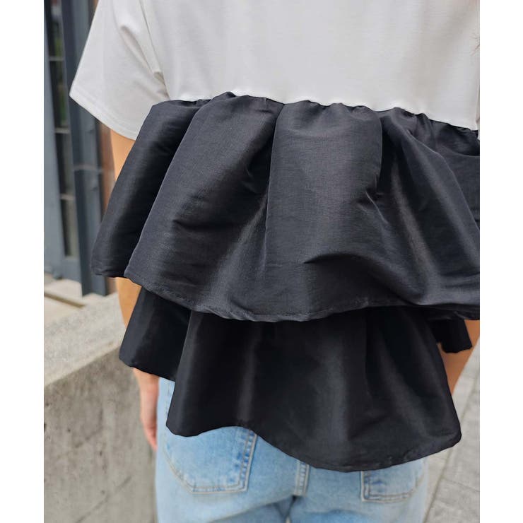 ティアードフリルTシャツesutoreja カットソー スタイルアップ | BUYSENSE | 詳細画像13 