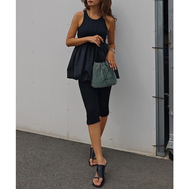 ペプラムバルーントップスesutoreja カットソー スタイルアップ | BUYSENSE | 詳細画像10 