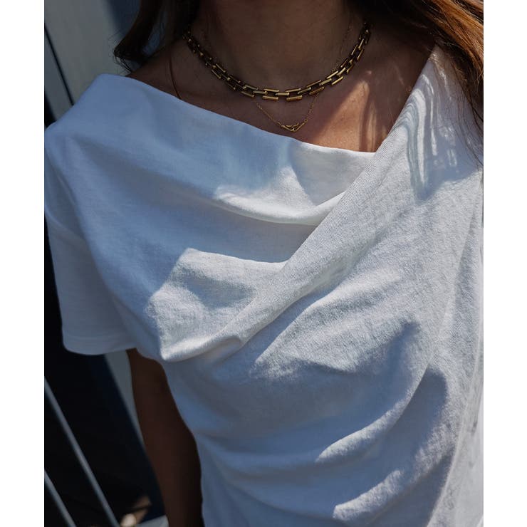ドレープレースTシャツesutoreja カットソー スタイルアップ | BUYSENSE | 詳細画像10 
