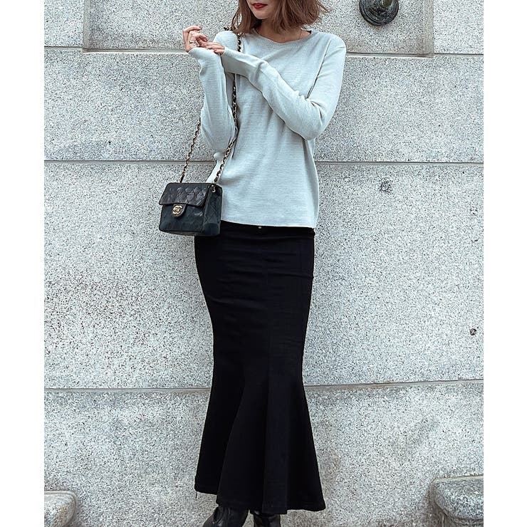 サイドカットニットトップス esutoreja ニット | BUYSENSE | 詳細画像9 