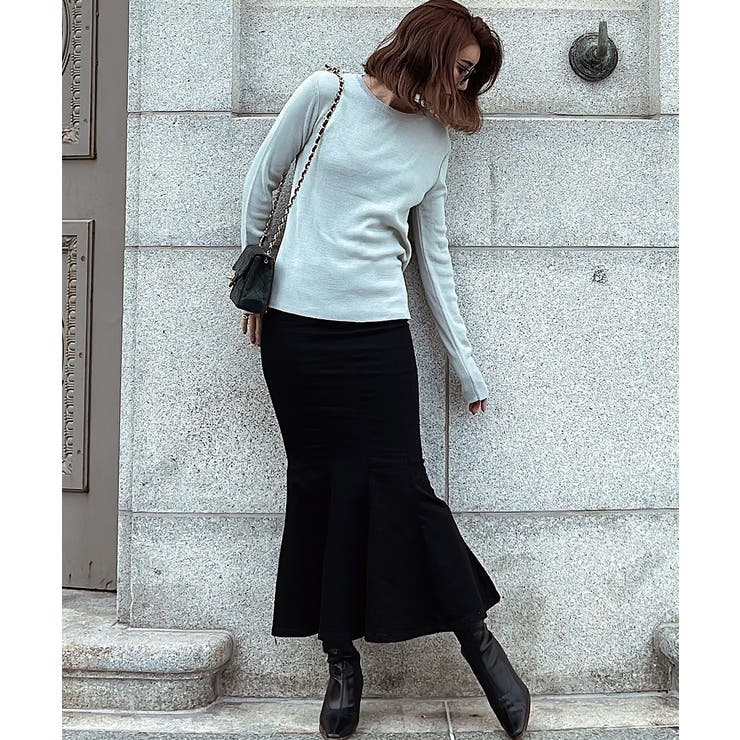 サイドカットニットトップス esutoreja ニット | BUYSENSE | 詳細画像10 