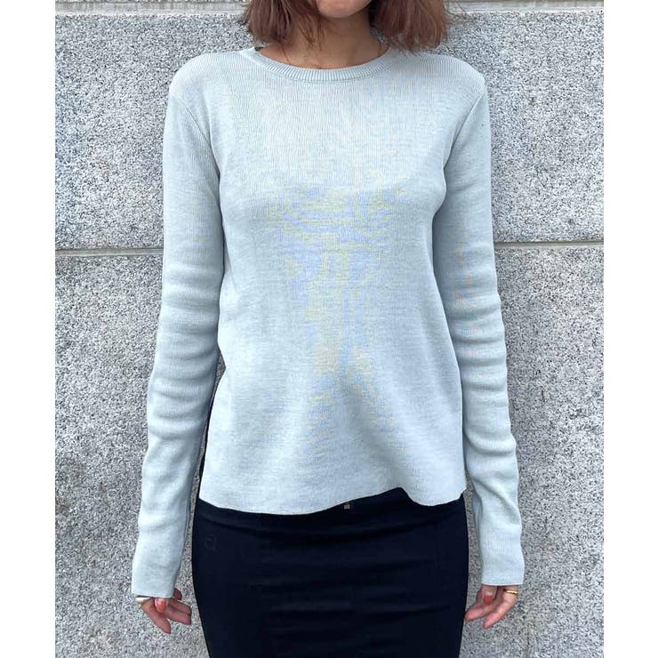 サイドカットニットトップス esutoreja ニット | BUYSENSE | 詳細画像17 