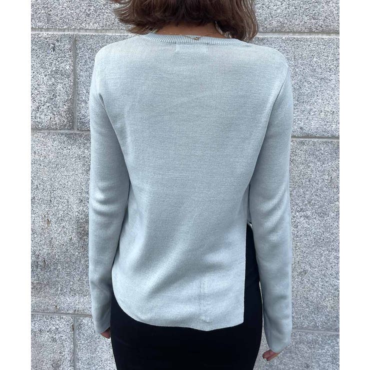 サイドカットニットトップス esutoreja ニット | BUYSENSE | 詳細画像18 