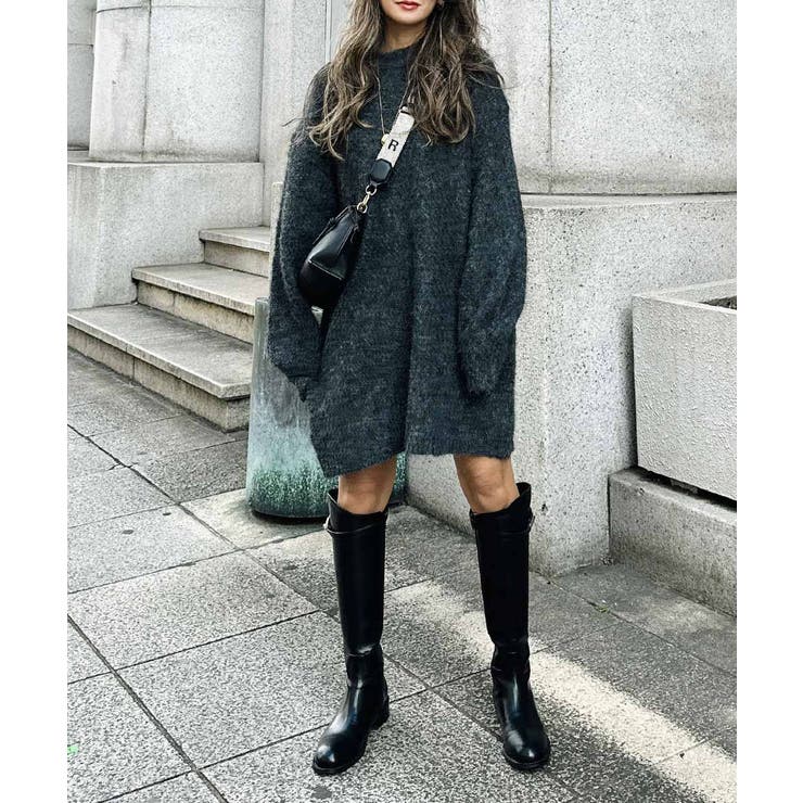 クルーネックオーバーニット esutoreja ニット | BUYSENSE | 詳細画像7 