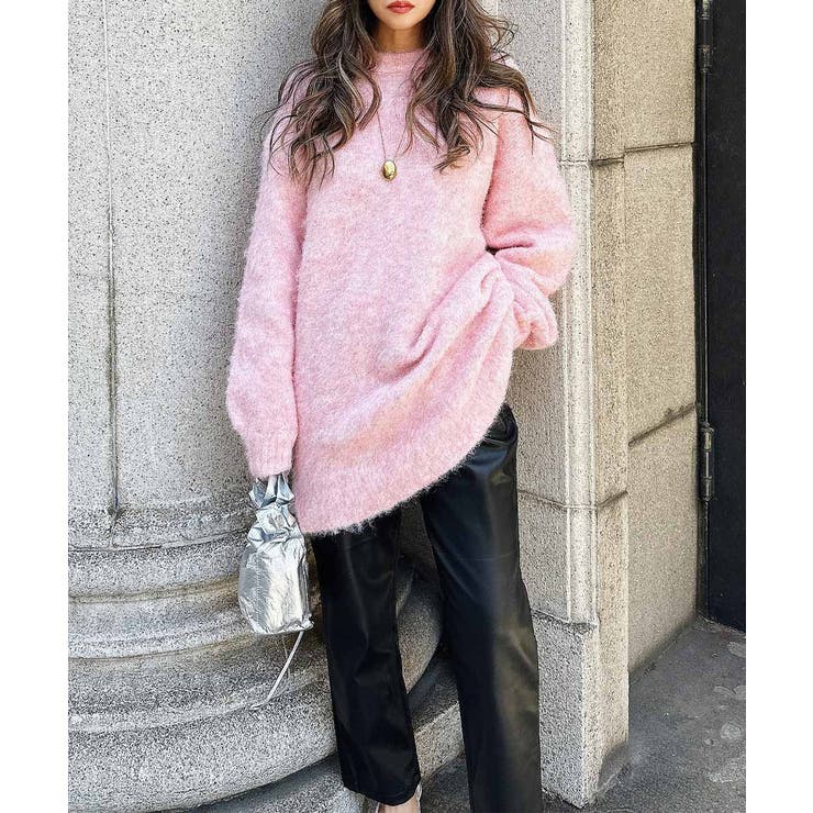 クルーネックオーバーニット esutoreja ニット | BUYSENSE | 詳細画像4 