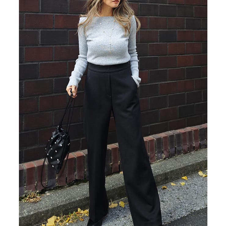 ボートネックニットesutoreja ニット スタイルアップ | BUYSENSE | 詳細画像9 