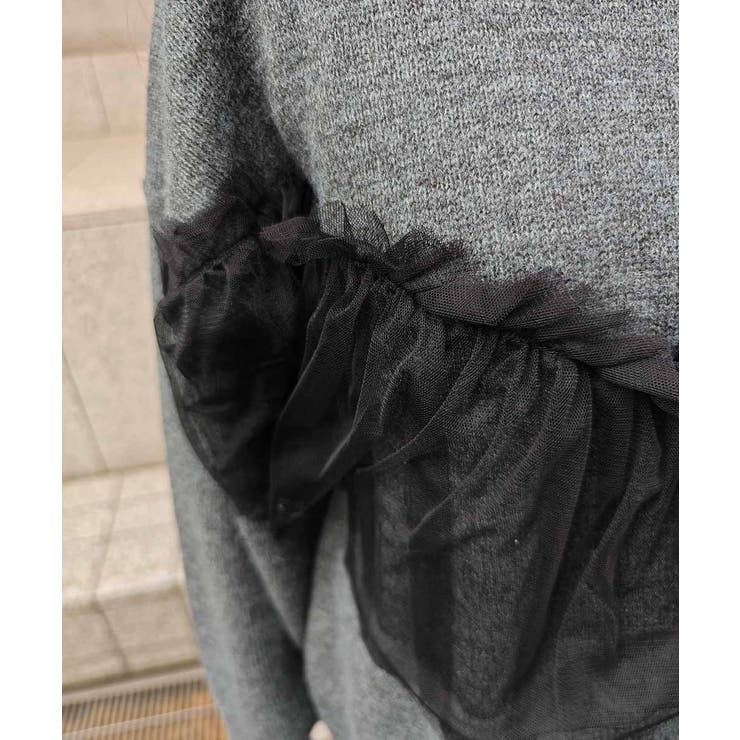 チュールニットesutoreja ニット スタイルアップ レディース トレンド | BUYSENSE | 詳細画像11 