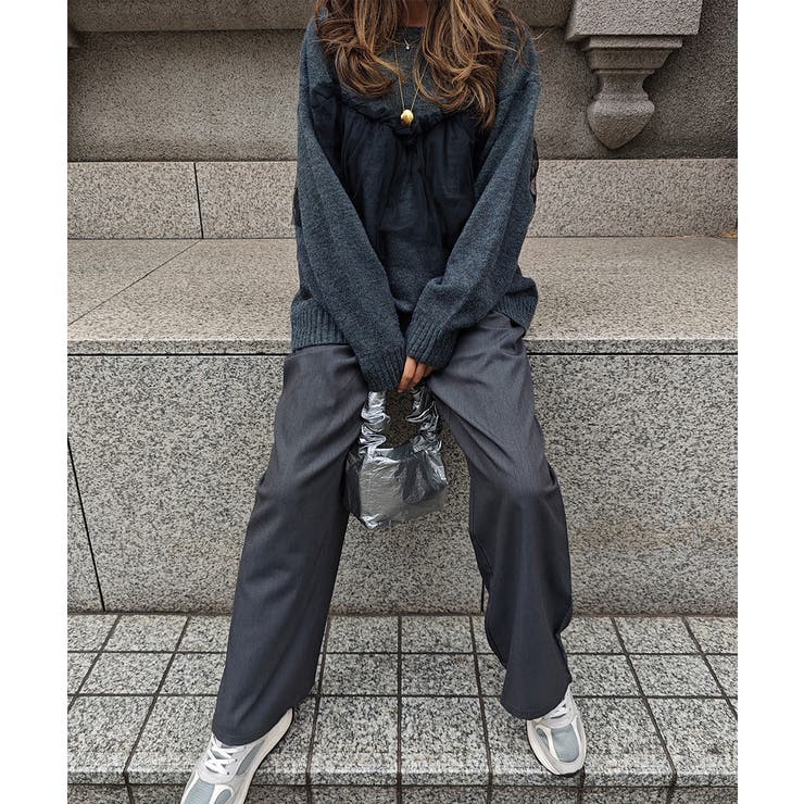 チュールニットesutoreja ニット スタイルアップ レディース トレンド | BUYSENSE | 詳細画像4 