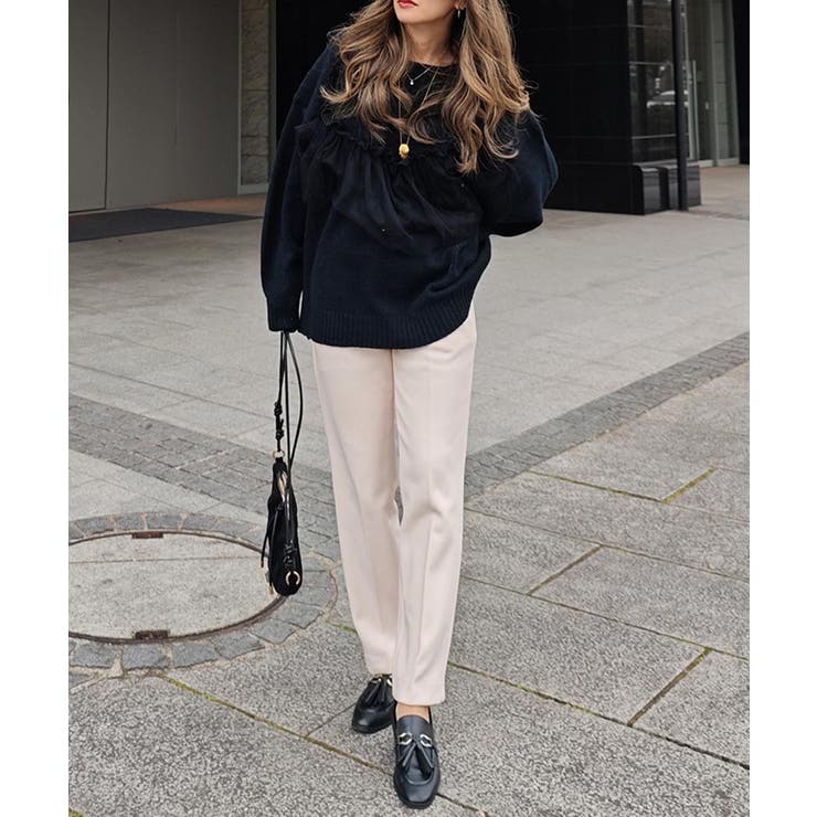 チュールニットesutoreja ニット スタイルアップ レディース トレンド | BUYSENSE | 詳細画像7 