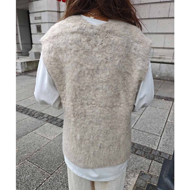 ウールニットベストesutoreja ニット スタイルアップ | BUYSENSE | 詳細画像16 