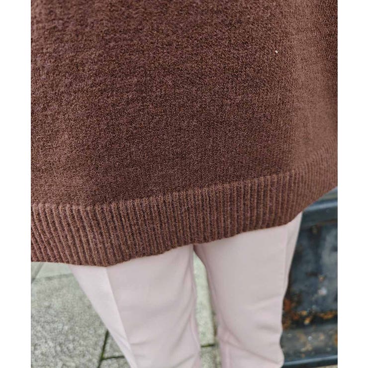 レイヤードブイネックルーズニットesutoreja ニット スタイルアップ | BUYSENSE | 詳細画像17 