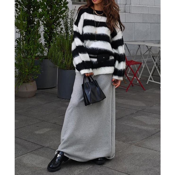 ボーダールーズニットesutoreja ニット スタイルアップ | BUYSENSE | 詳細画像8 