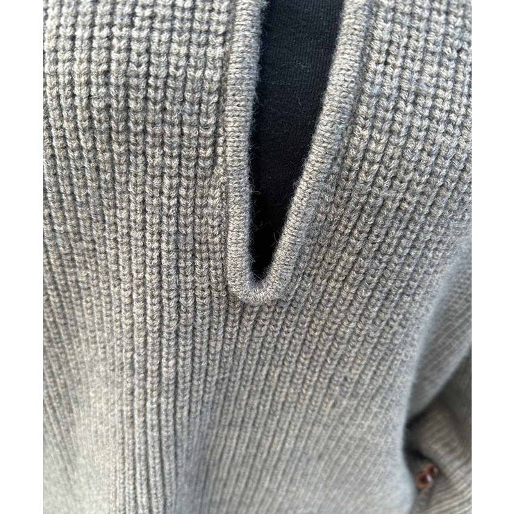 スキッパーポロデザインニットesutoreja ニット スタイルアップ | BUYSENSE | 詳細画像17 