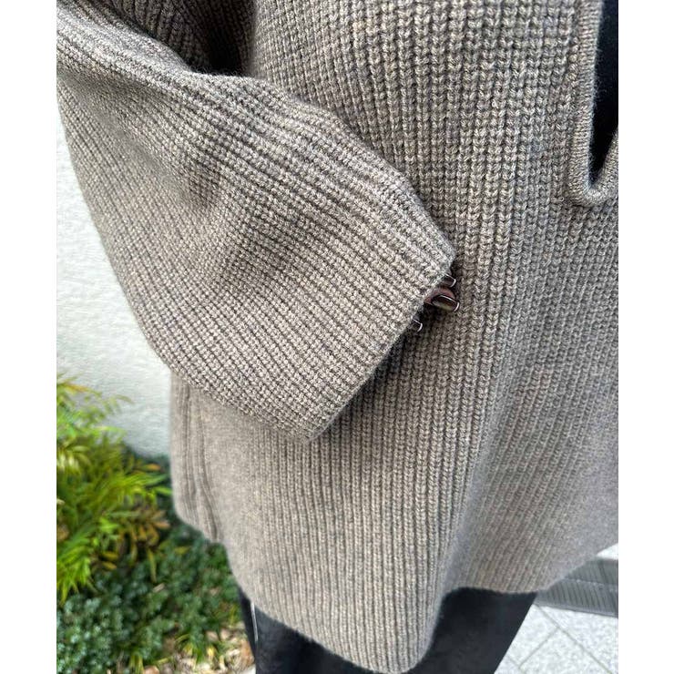 スキッパーポロデザインニットesutoreja ニット スタイルアップ | BUYSENSE | 詳細画像18 