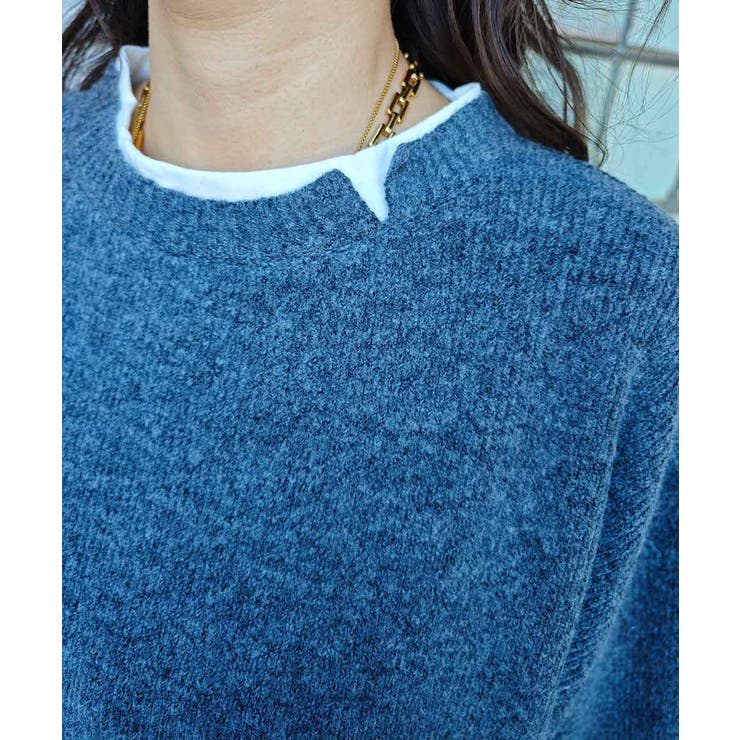 レイヤードライクニットesutoreja ニット スタイルアップ | BUYSENSE | 詳細画像9 