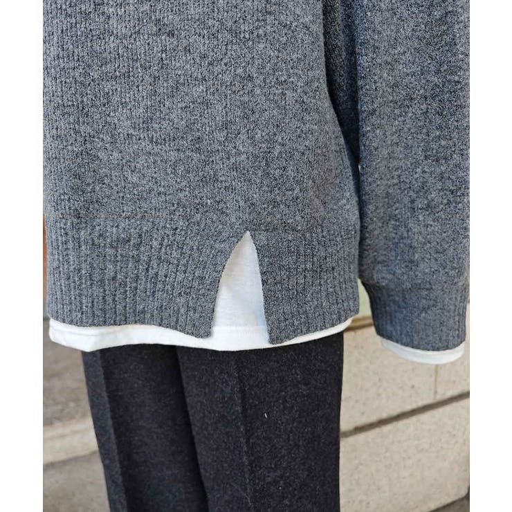 レイヤードライクニットesutoreja ニット スタイルアップ | BUYSENSE | 詳細画像10 