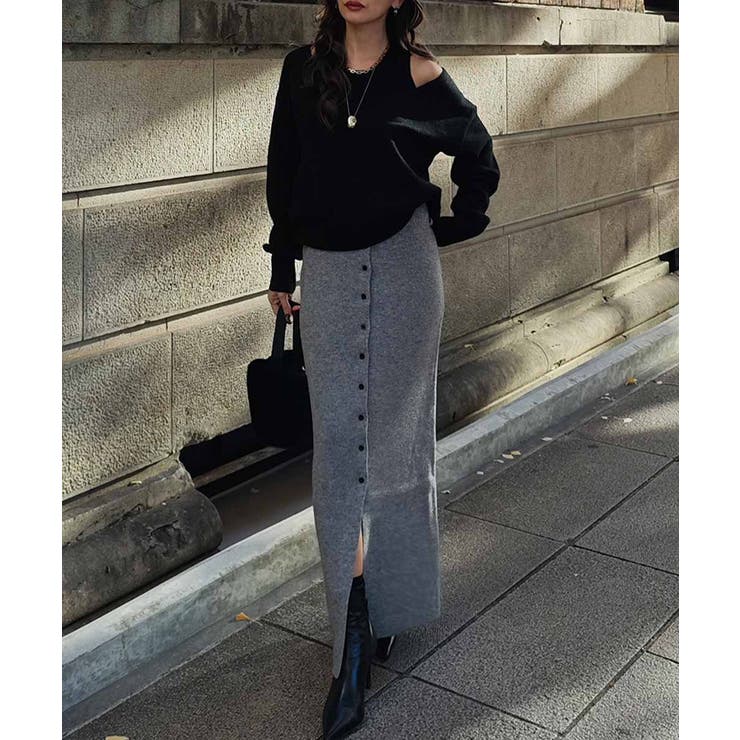 タンクレイヤードVネックニットesutoreja ニット スタイルアップ | BUYSENSE | 詳細画像10 