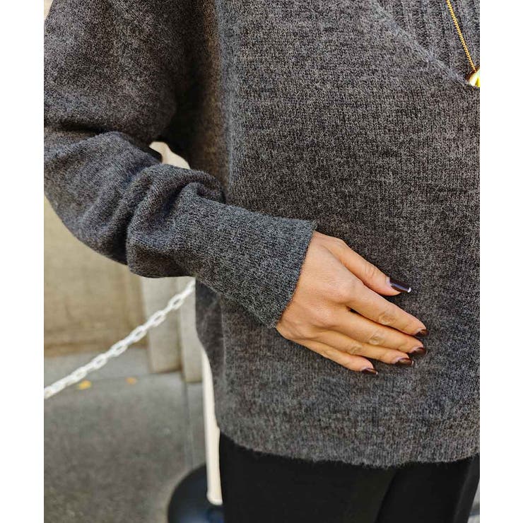 タンクレイヤードVネックニットesutoreja ニット スタイルアップ | BUYSENSE | 詳細画像14 