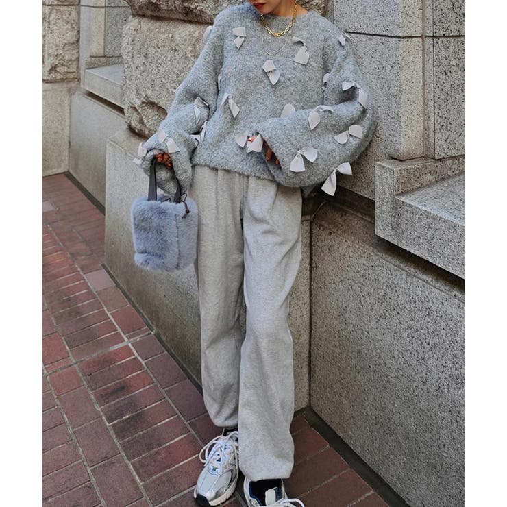 リボンクロップドニットesutoreja ニット スタイルアップ | BUYSENSE | 詳細画像7 