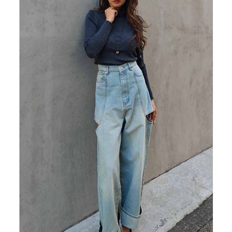 タートルネックリブニットトップスesutoreja ニット スタイルアップ | BUYSENSE | 詳細画像14 