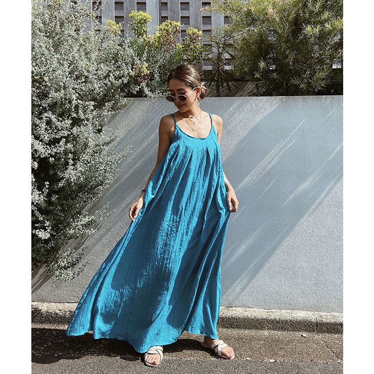 シンプルタックワンピース esutoreja ワンピース[品番 シンプルタックワンピース esutoreja ワンピース[品番
