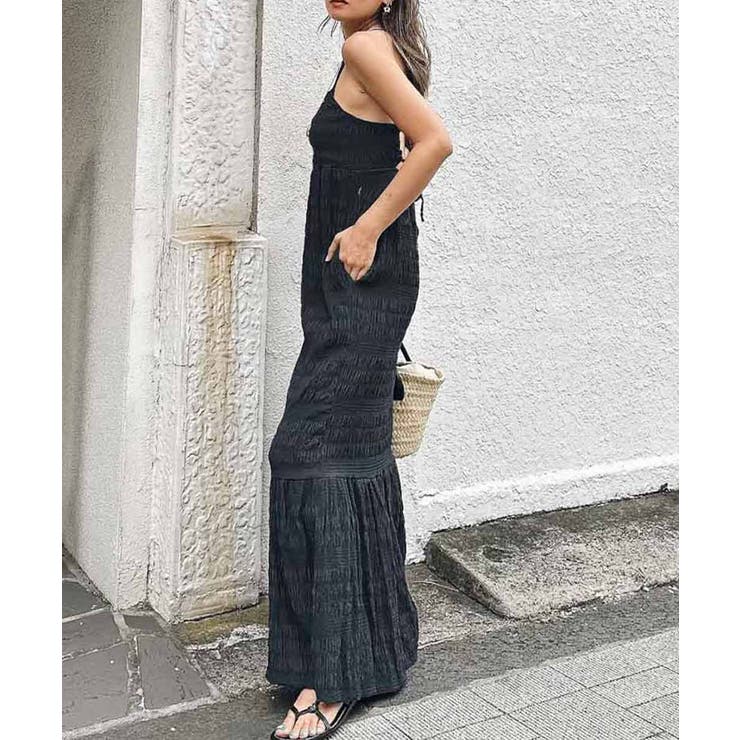 シャーリングロングドレス esutoreja ワンピース | BUYSENSE | 詳細画像5 