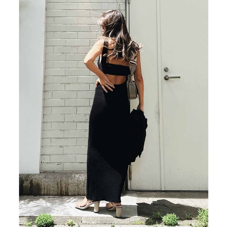 バックデザインリブドレス esutoreja ワンピース レディース トレンド | BUYSENSE | 詳細画像10 