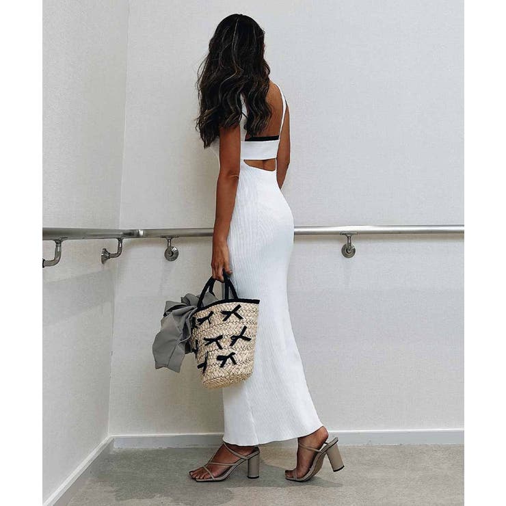 バックデザインリブドレス esutoreja ワンピース レディース トレンド | BUYSENSE | 詳細画像4 