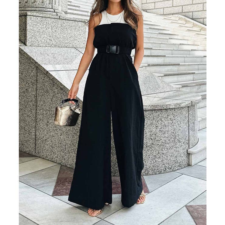 ワイドパンツロンパース esutoreja ボトム レディース トレンド | BUYSENSE | 詳細画像5 