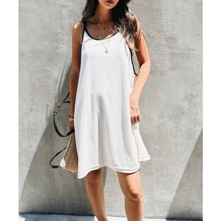 パイルバイカラードレス esutoreja ワンピース レディース トレンド | BUYSENSE | 詳細画像2 