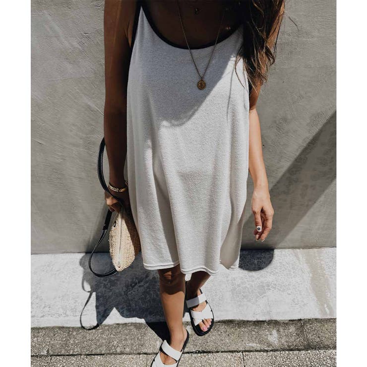 パイルバイカラードレス esutoreja ワンピース レディース トレンド | BUYSENSE | 詳細画像3 