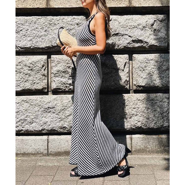 サマーニットロングドレス esutoreja ワンピース レディース トレンド | BUYSENSE | 詳細画像3 