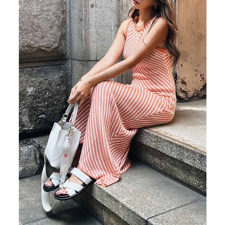 サマーニットロングドレス esutoreja ワンピース レディース トレンド | BUYSENSE | 詳細画像5 