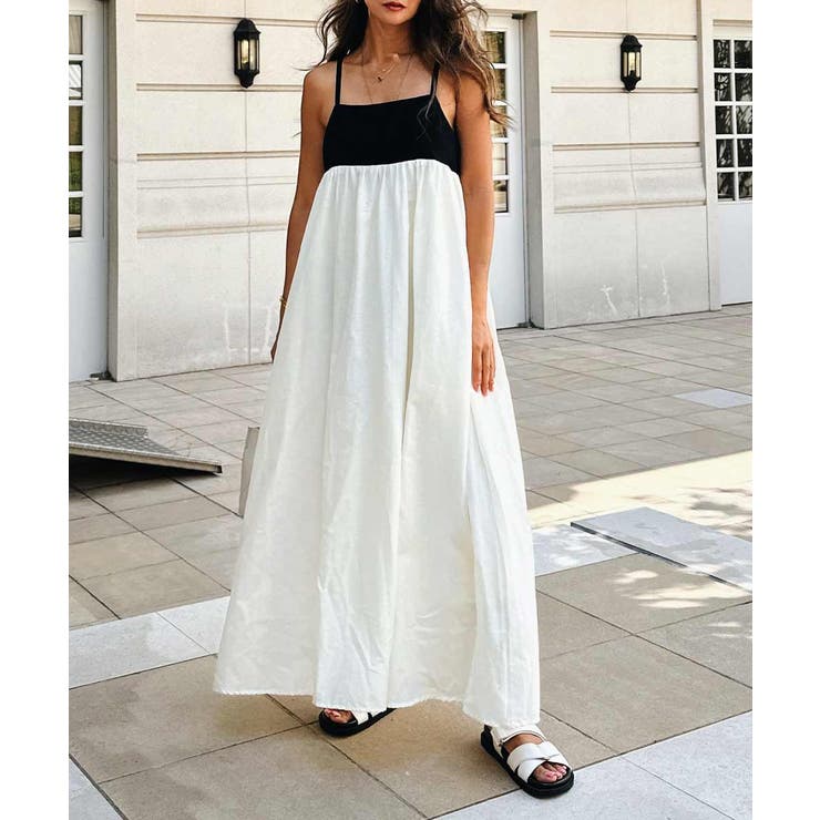 バイカラーロングドレスesutoreja ワンピース レディース トレンド | BUYSENSE | 詳細画像2 