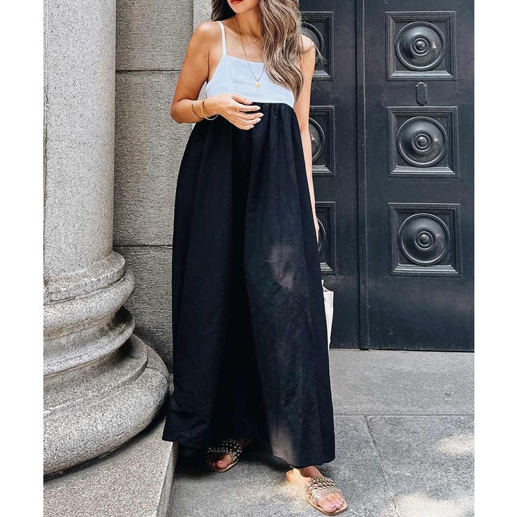 バイカラーロングドレスesutoreja ワンピース レディース トレンド | BUYSENSE | 詳細画像3 